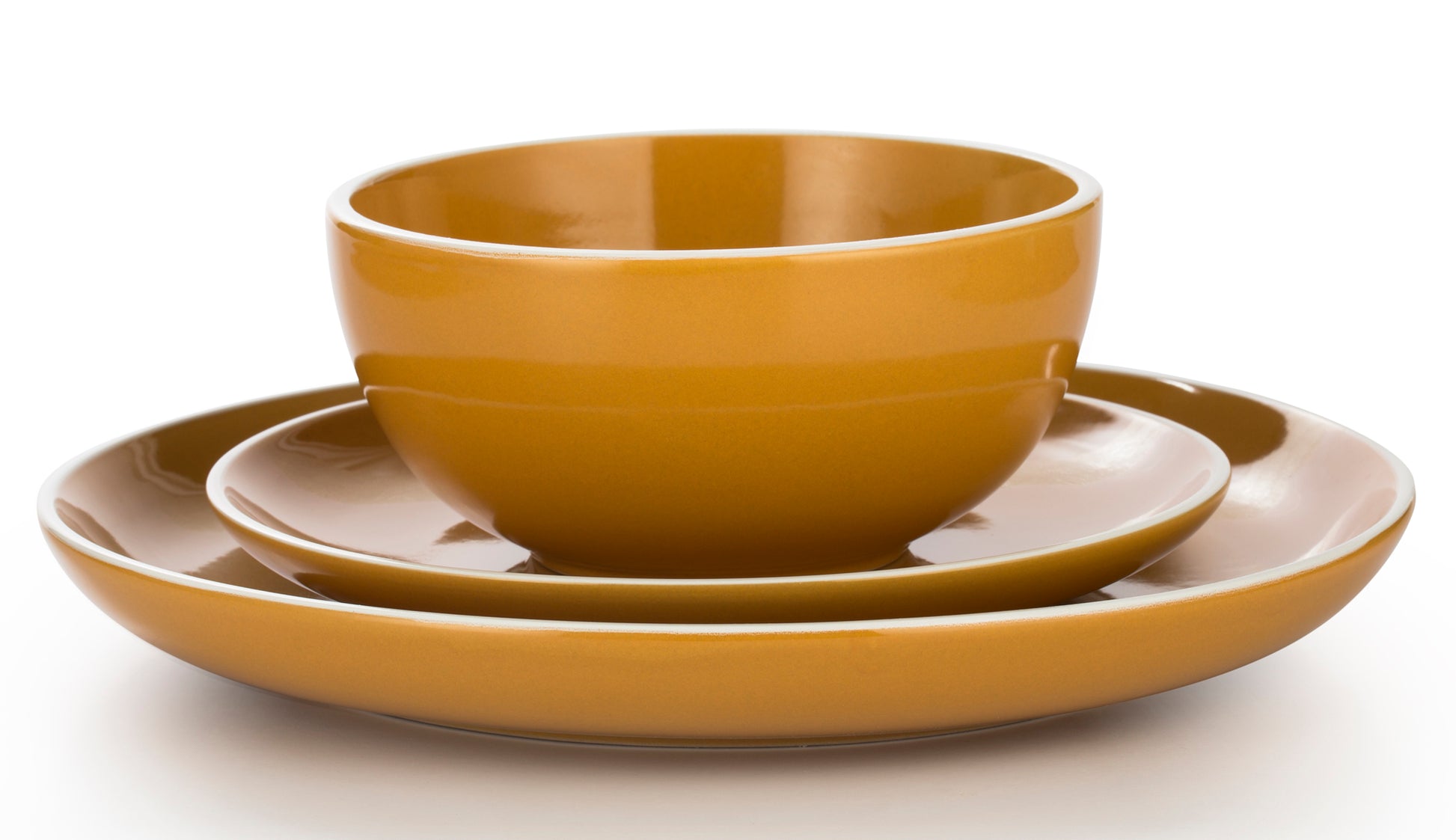 Halo Safran/yellow Kombiservice 12-teilig