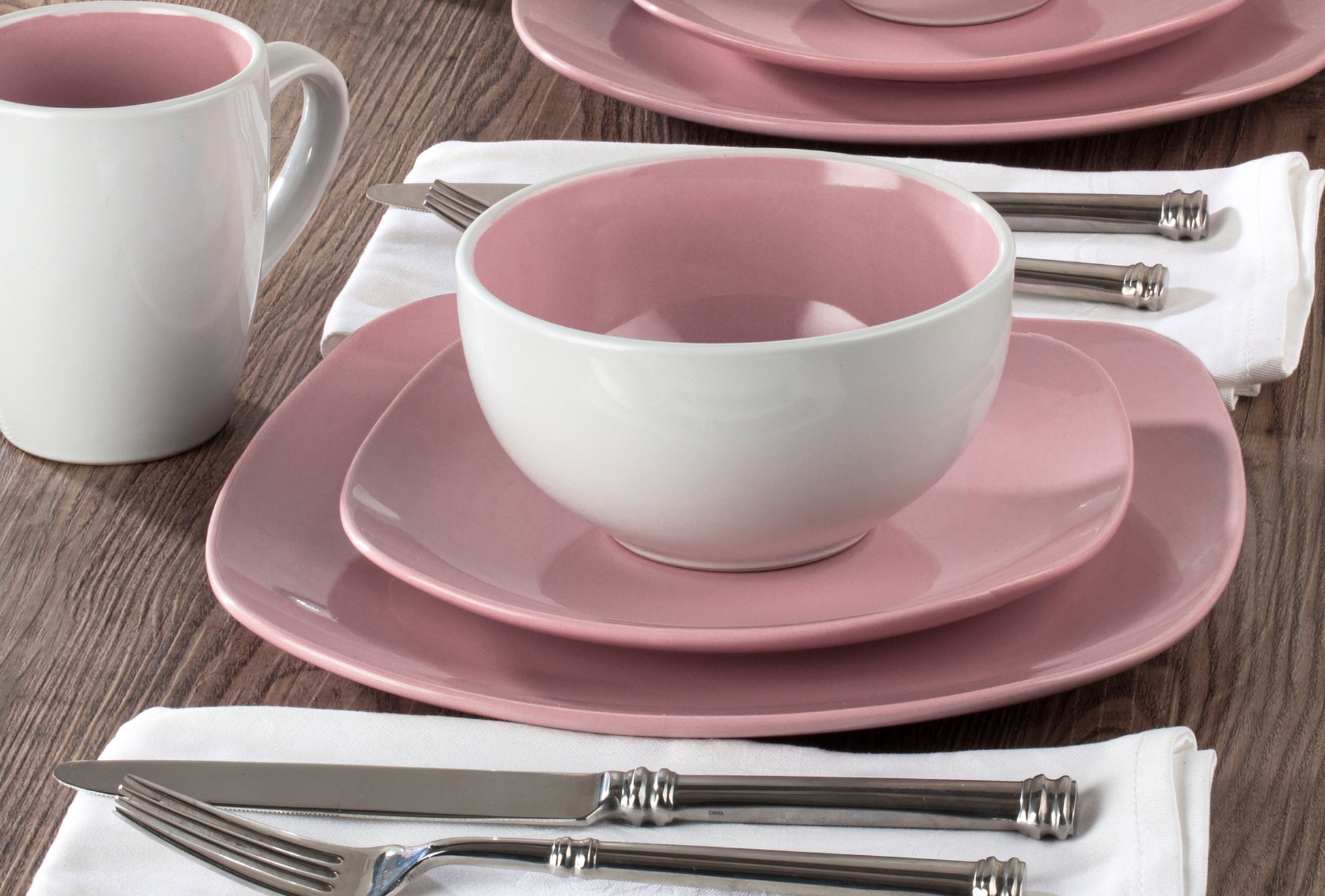 Nova pink Kombiservice 16-teilig