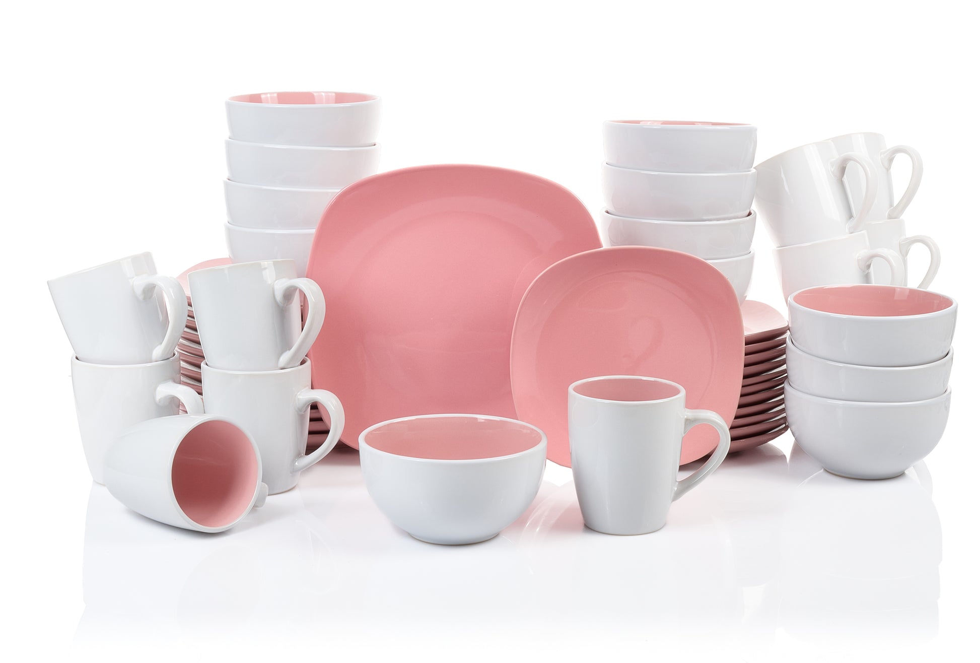 Nova pink Kombiservice 48-teilig