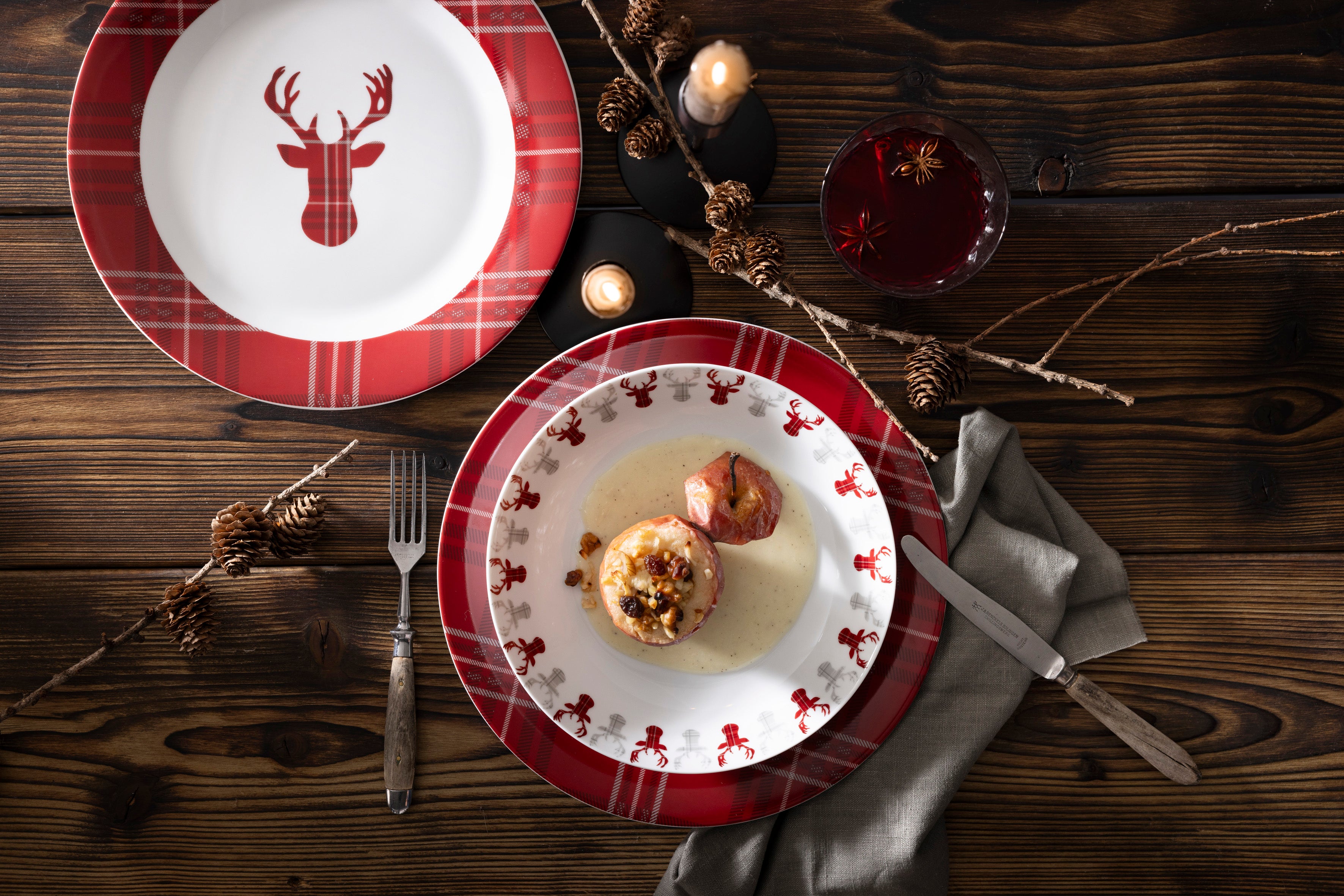 Highland Stag Kombiservice 30-teilig