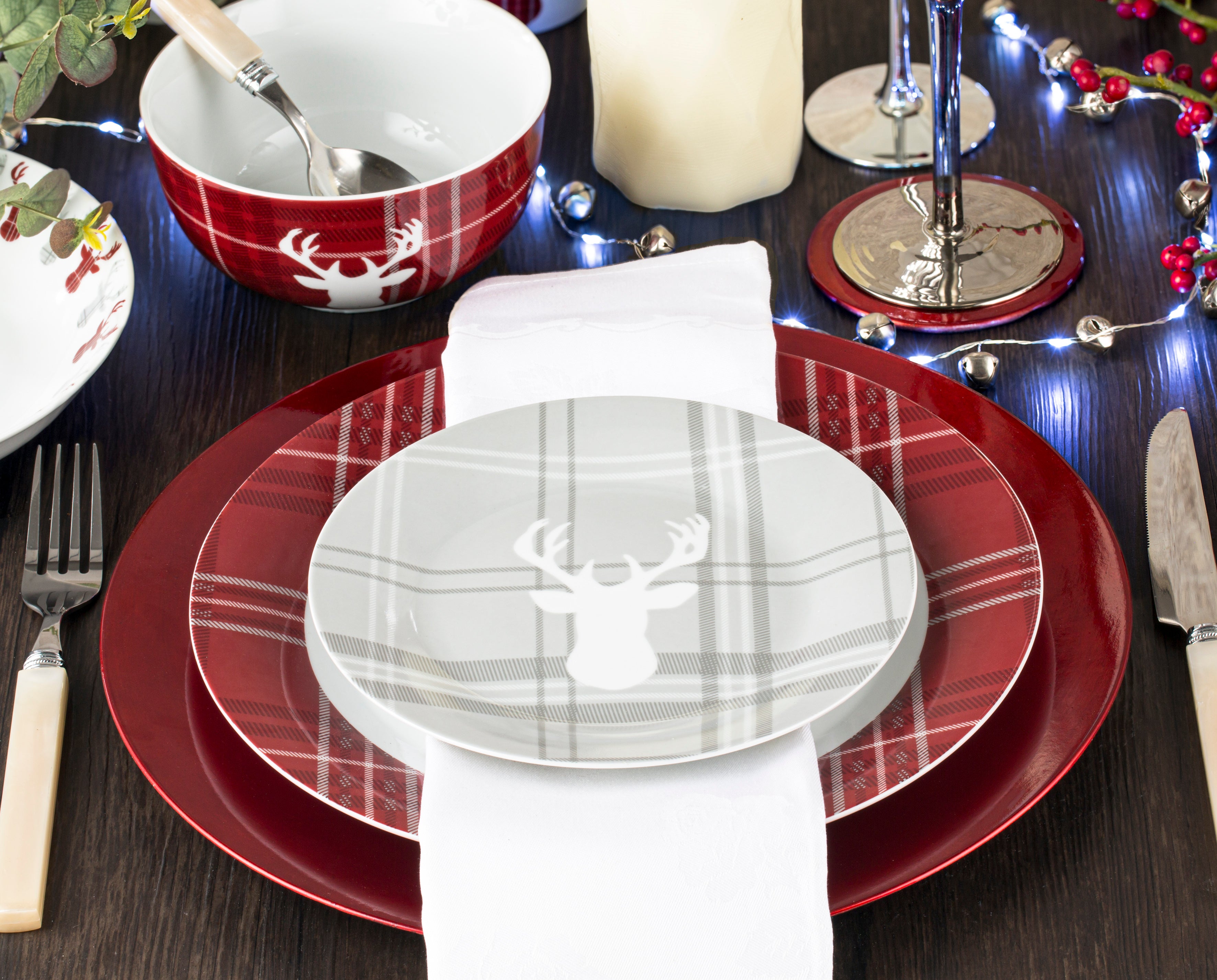 Highland Stag Kombiservice 30-teilig