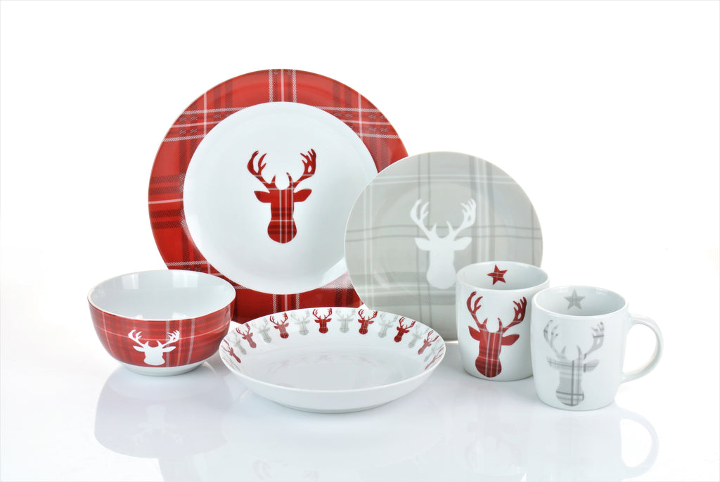 Highland Stag Kombiservice 30-teilig