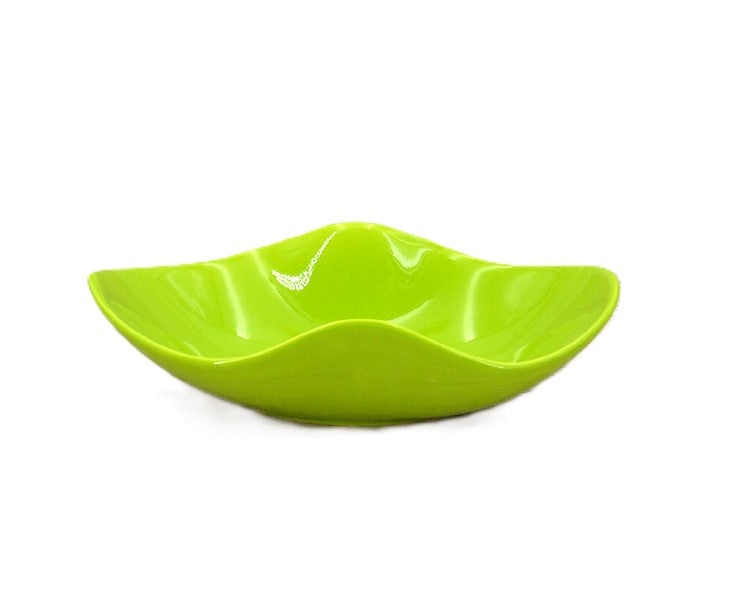 Schale geschwungen 27cm grün