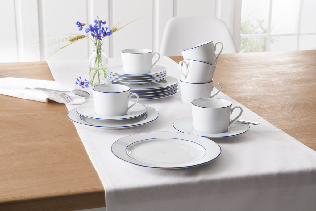 Blaurand Kaffeetasse 0,20L mit Untertasse