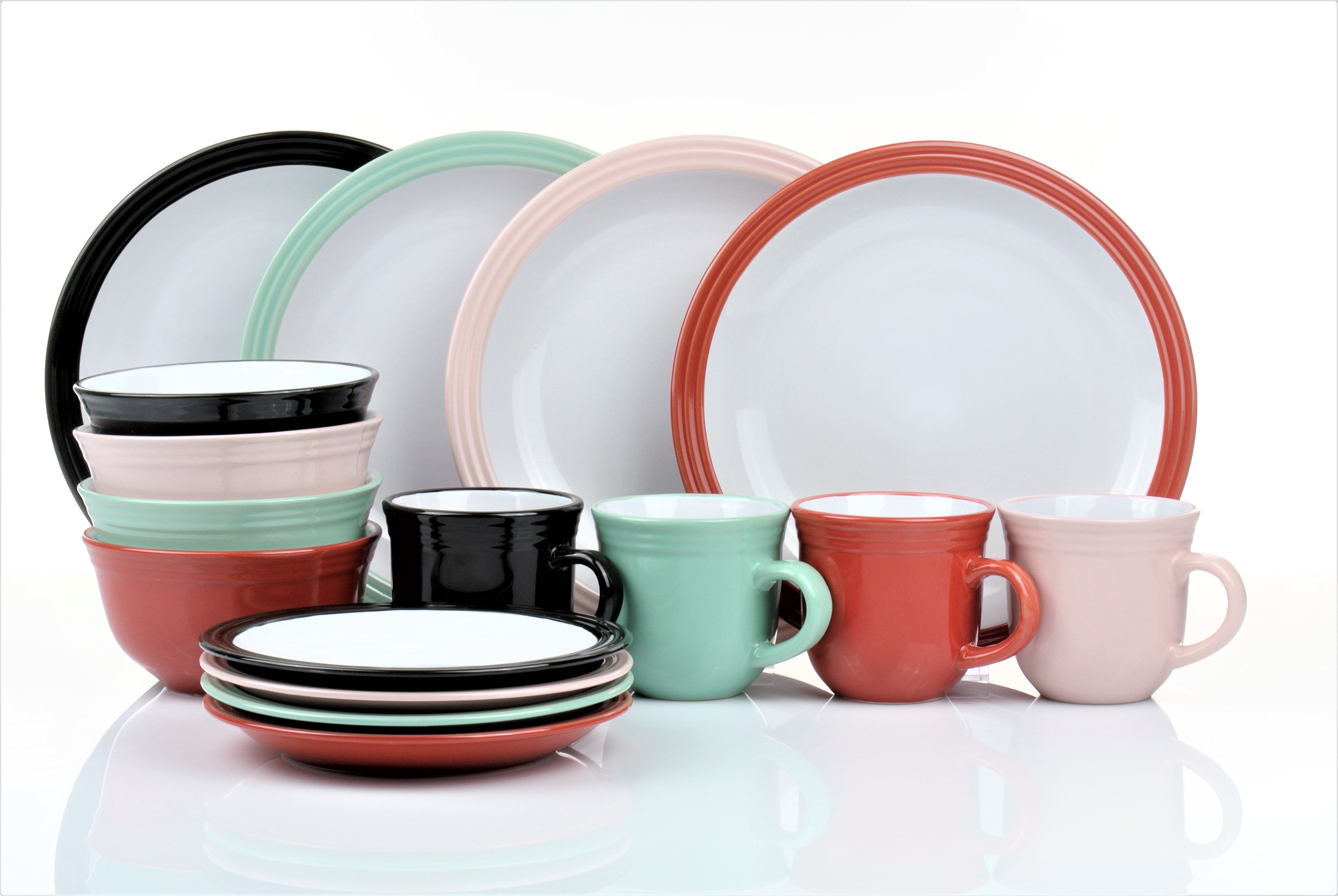 Camden red Kombiservice 16-teilig