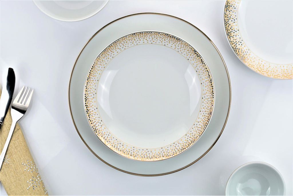 Dusty Gold Kombiservice 60-teilig