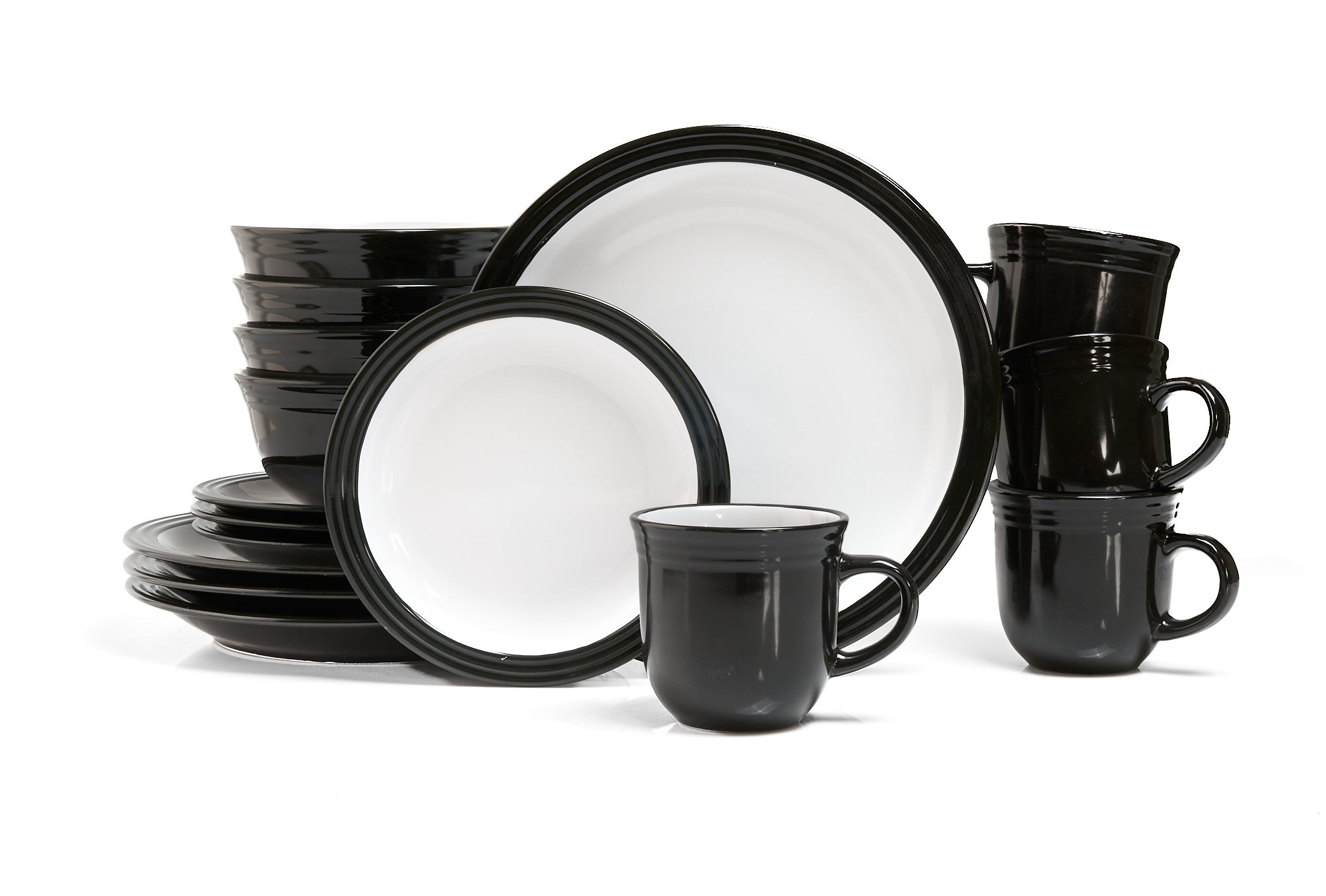 Camden black Kombiservice 16-teilig