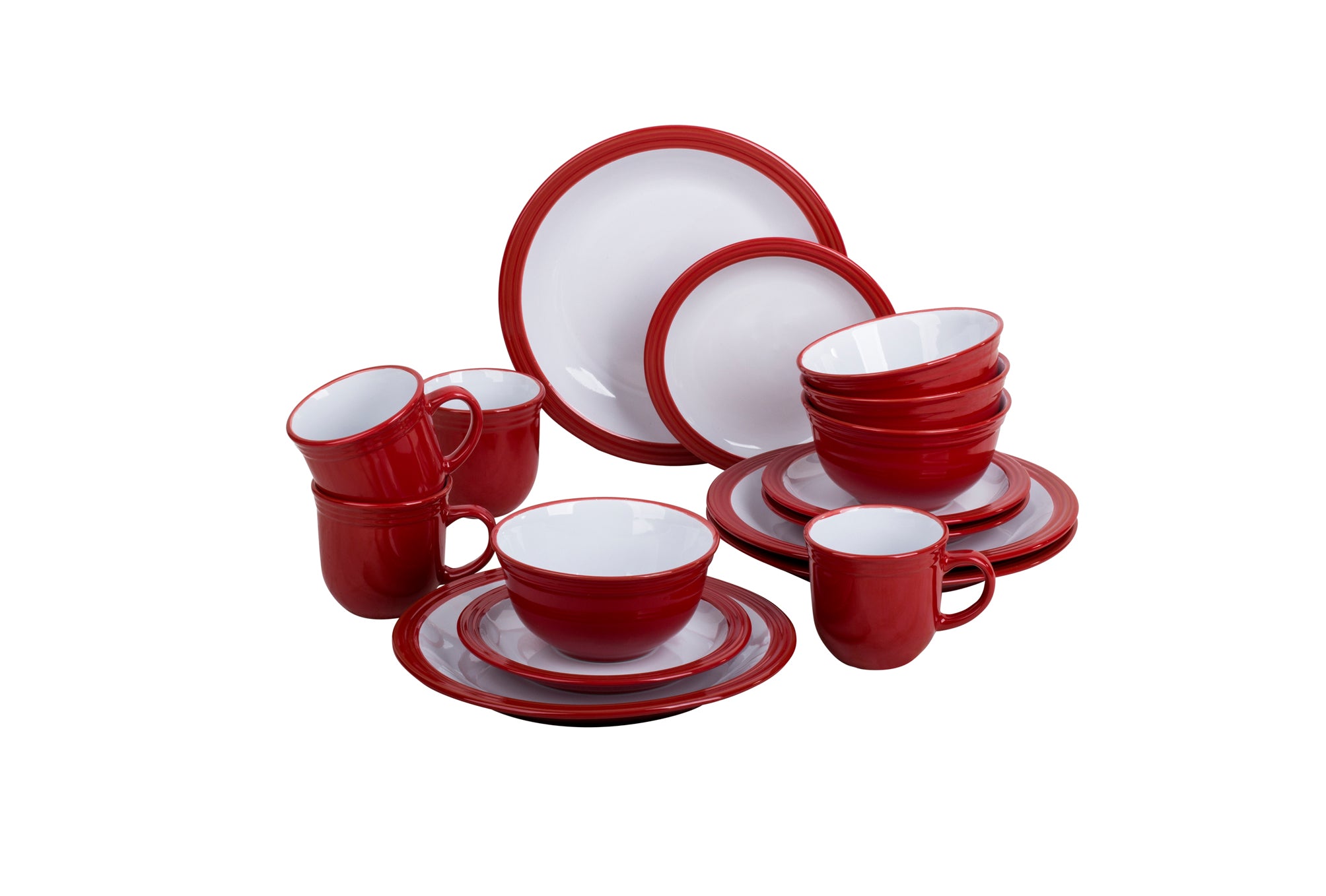 Camden red Kombiservice 16-teilig