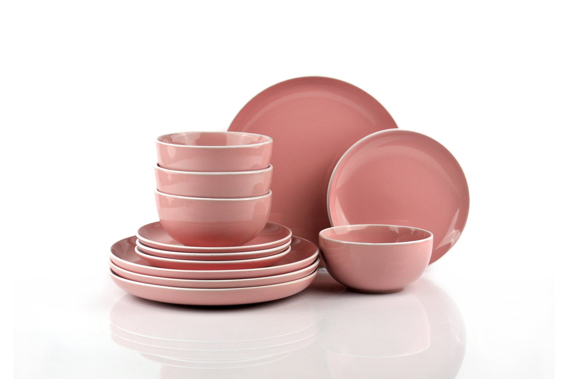 Halo pink Kombiservice 12-teilig