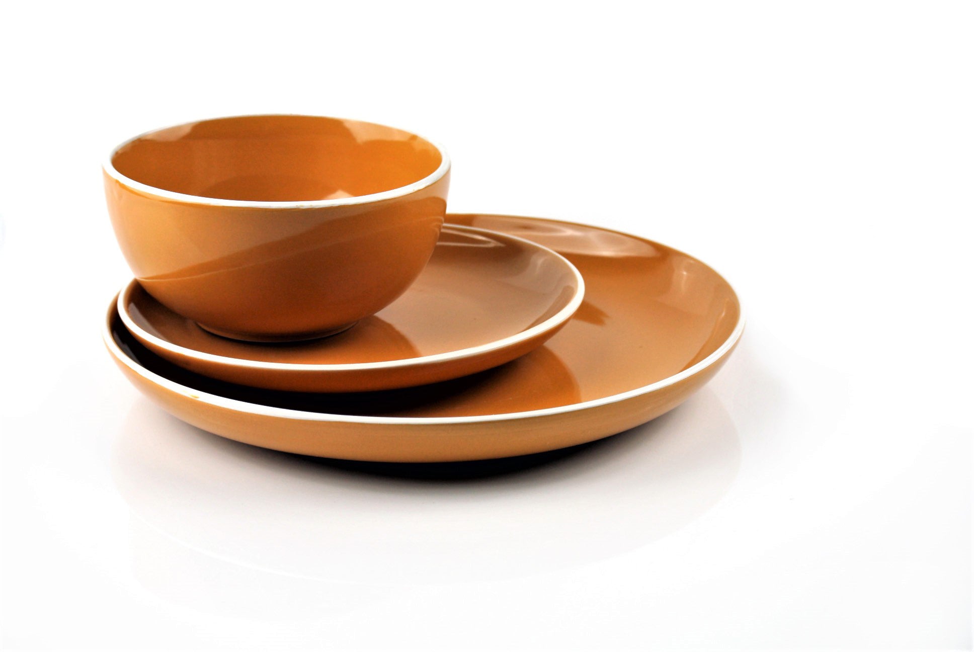 Halo Safran/yellow Kombiservice 12-teilig