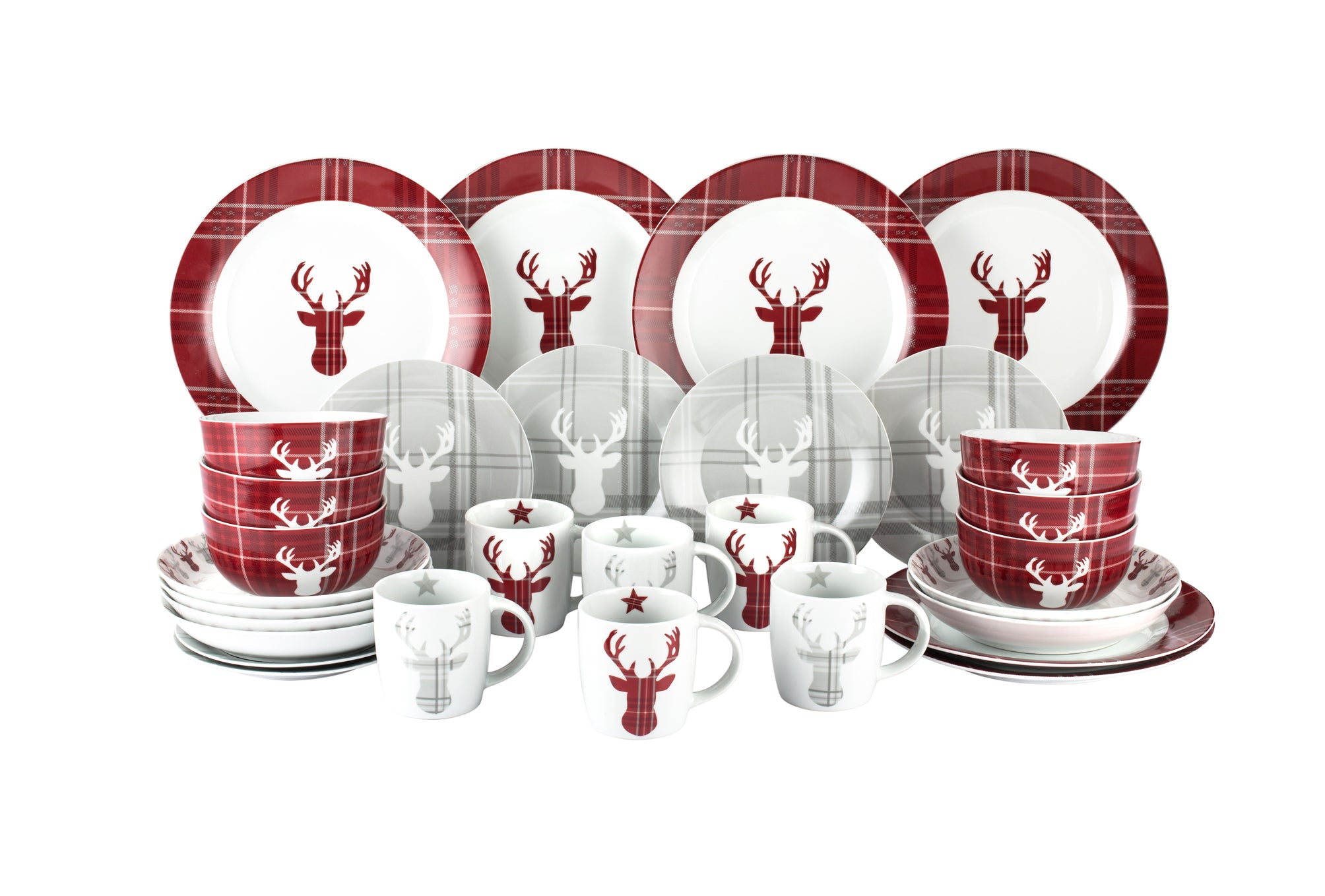 Highland Stag Kombiservice 30-teilig