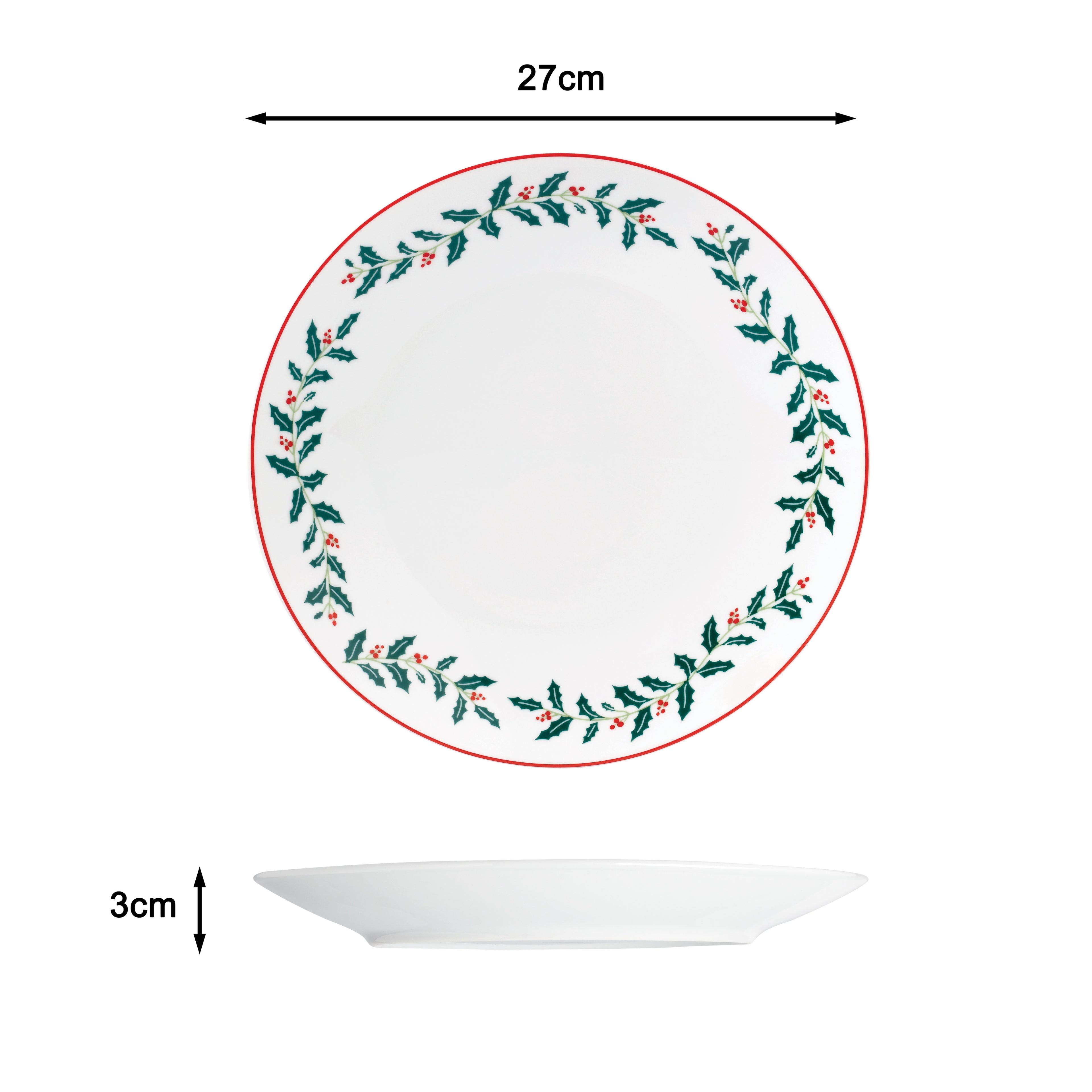 Holly-Day Kombiservice 48-teilig