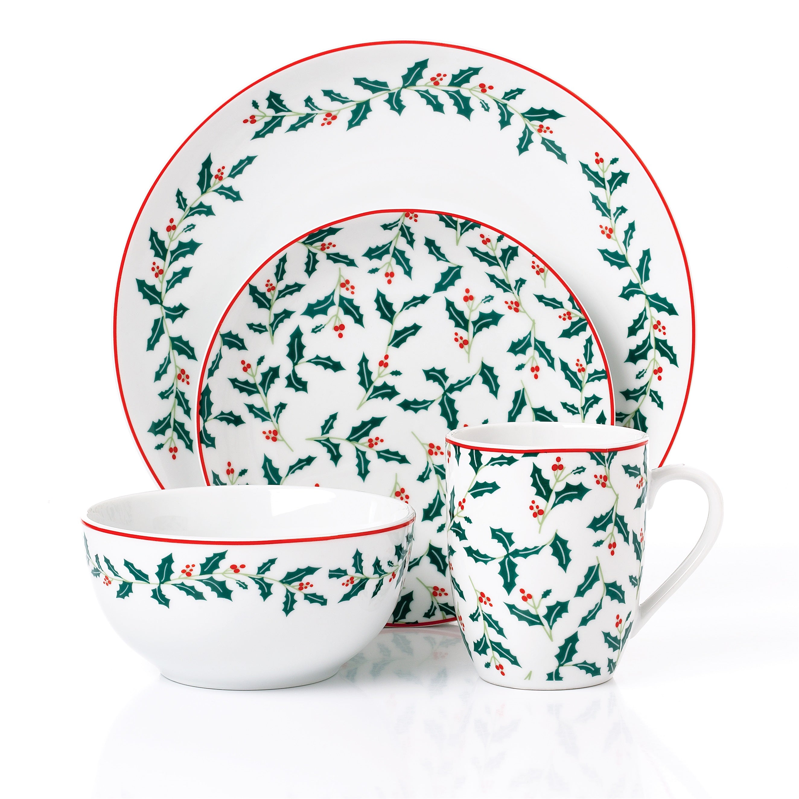 Holly-Day Kombiservice 16-teilig