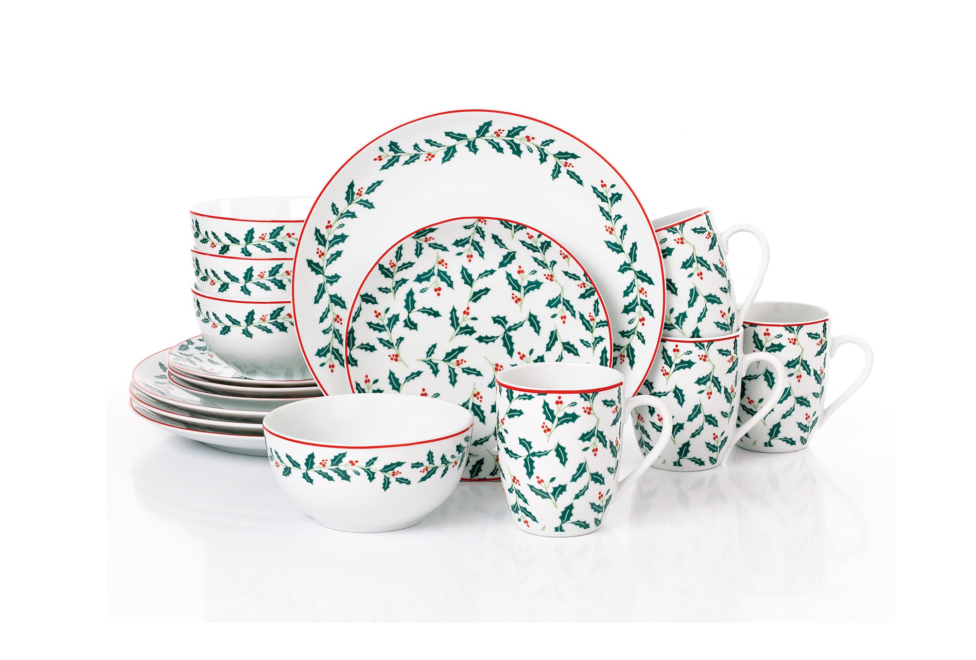 Holly-Day Kombiservice 16-teilig