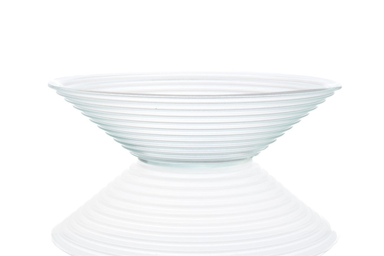 Glas-Schale flach, rund 30cm