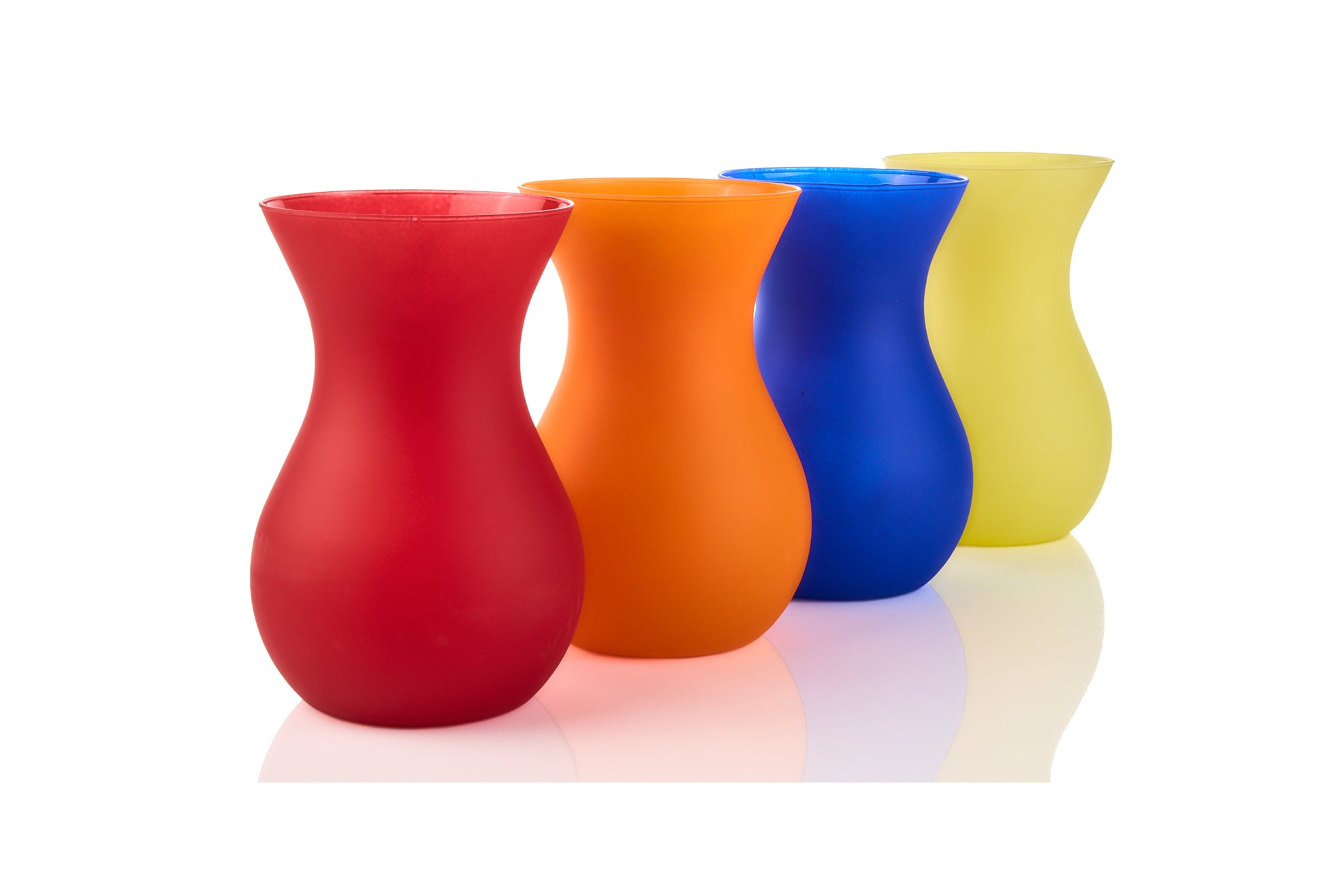Vase orange 18cm