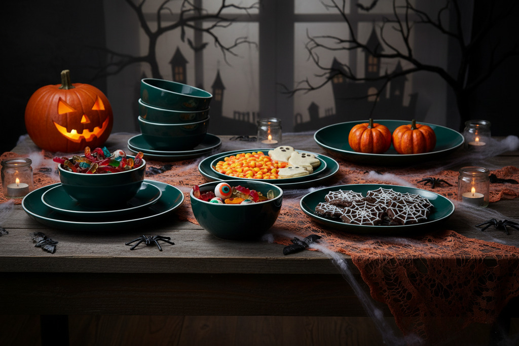 Halo green Kombiservice 24-teilig