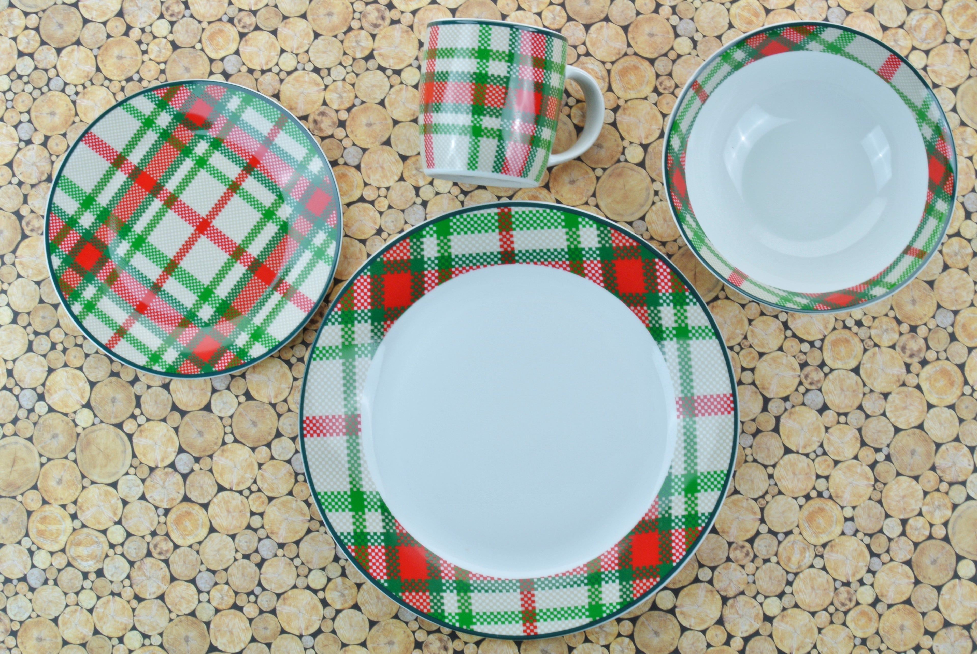 Highland Kombiservice 48-teilig