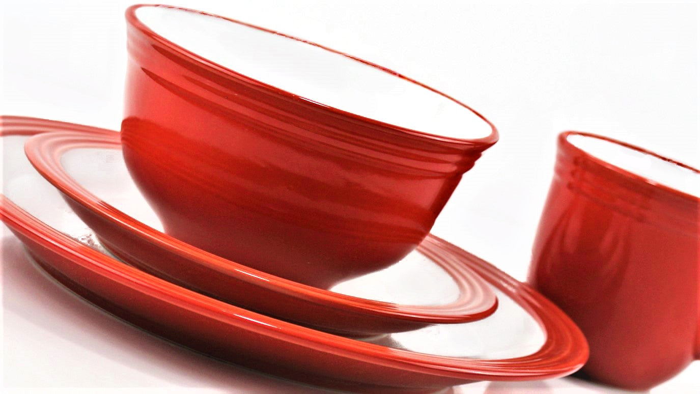Camden red Kombiservice 16-teilig