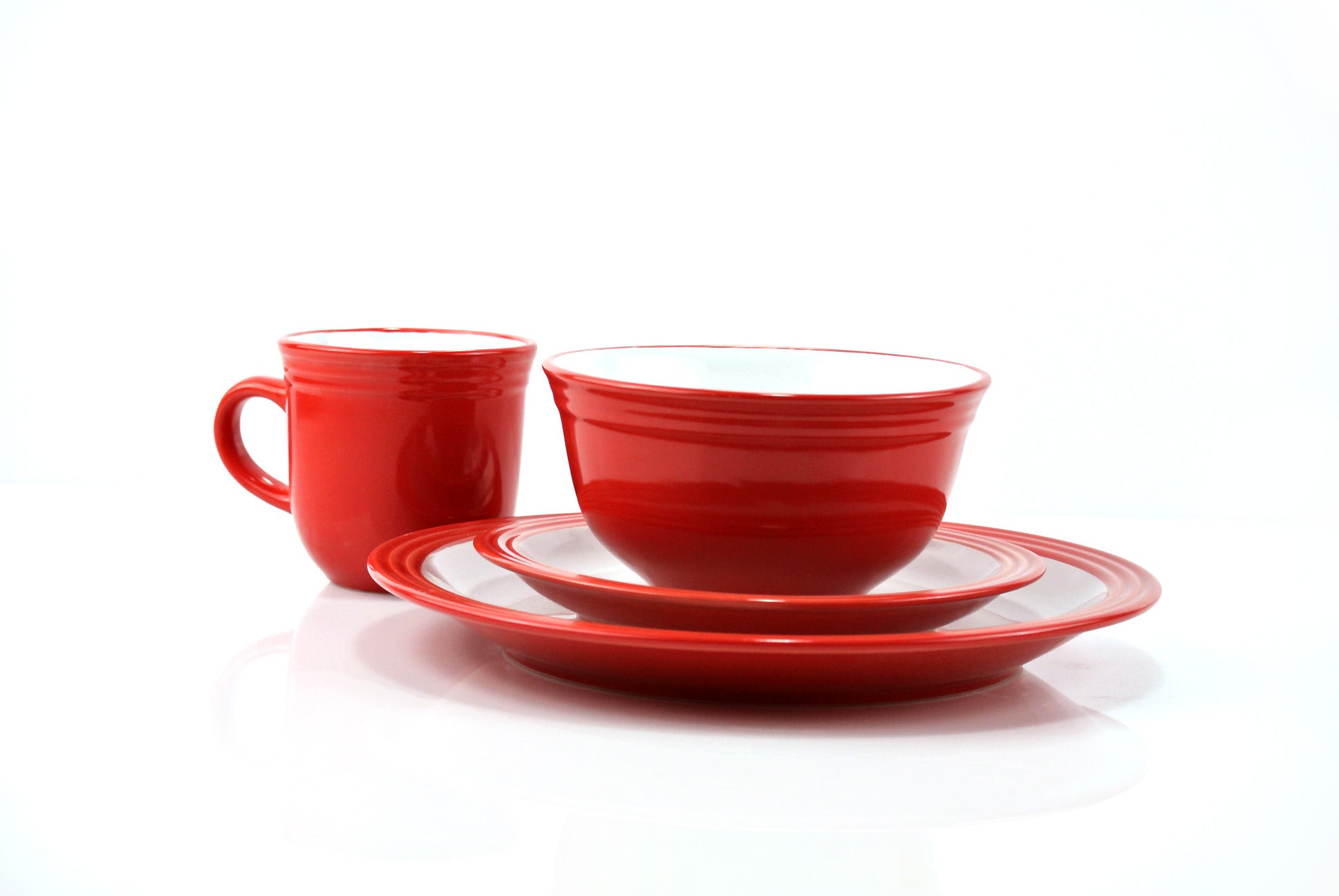 Camden red Kombiservice 16-teilig