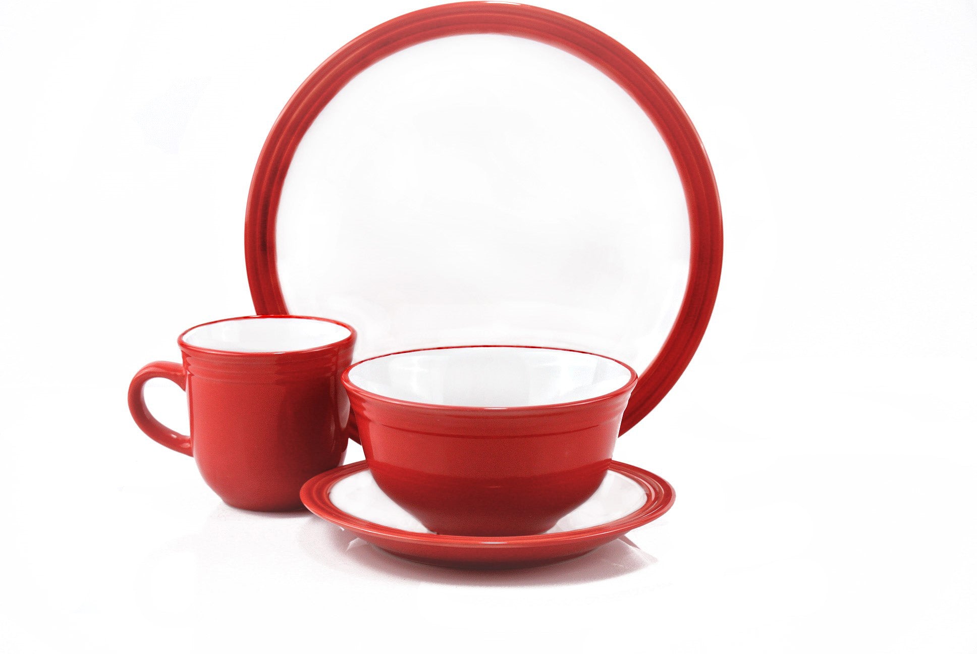 Camden red Kombiservice 16-teilig