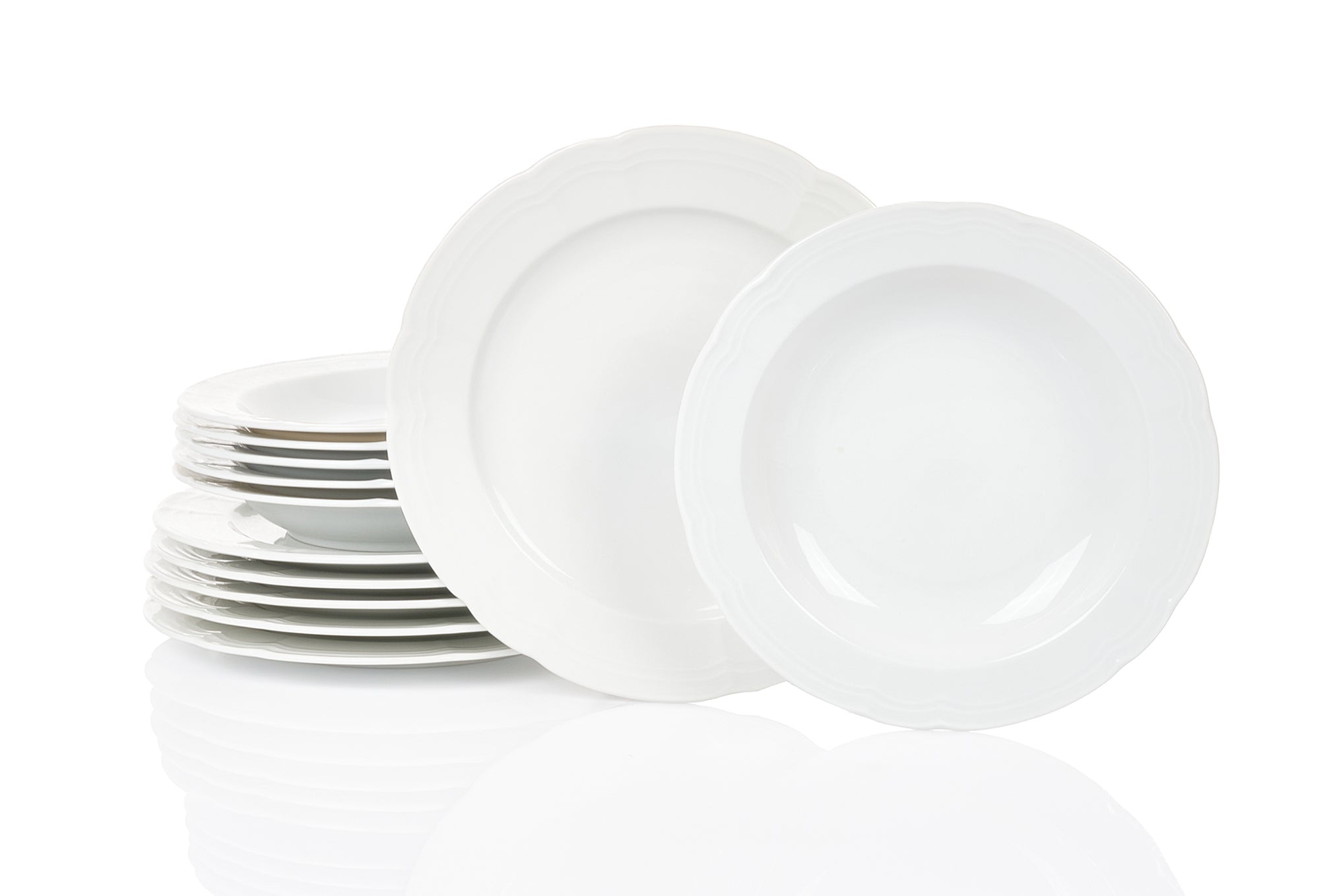 Prag Teller Set 12-teilig