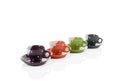 Happy-Dots Espressotassen-Set 4 Farben