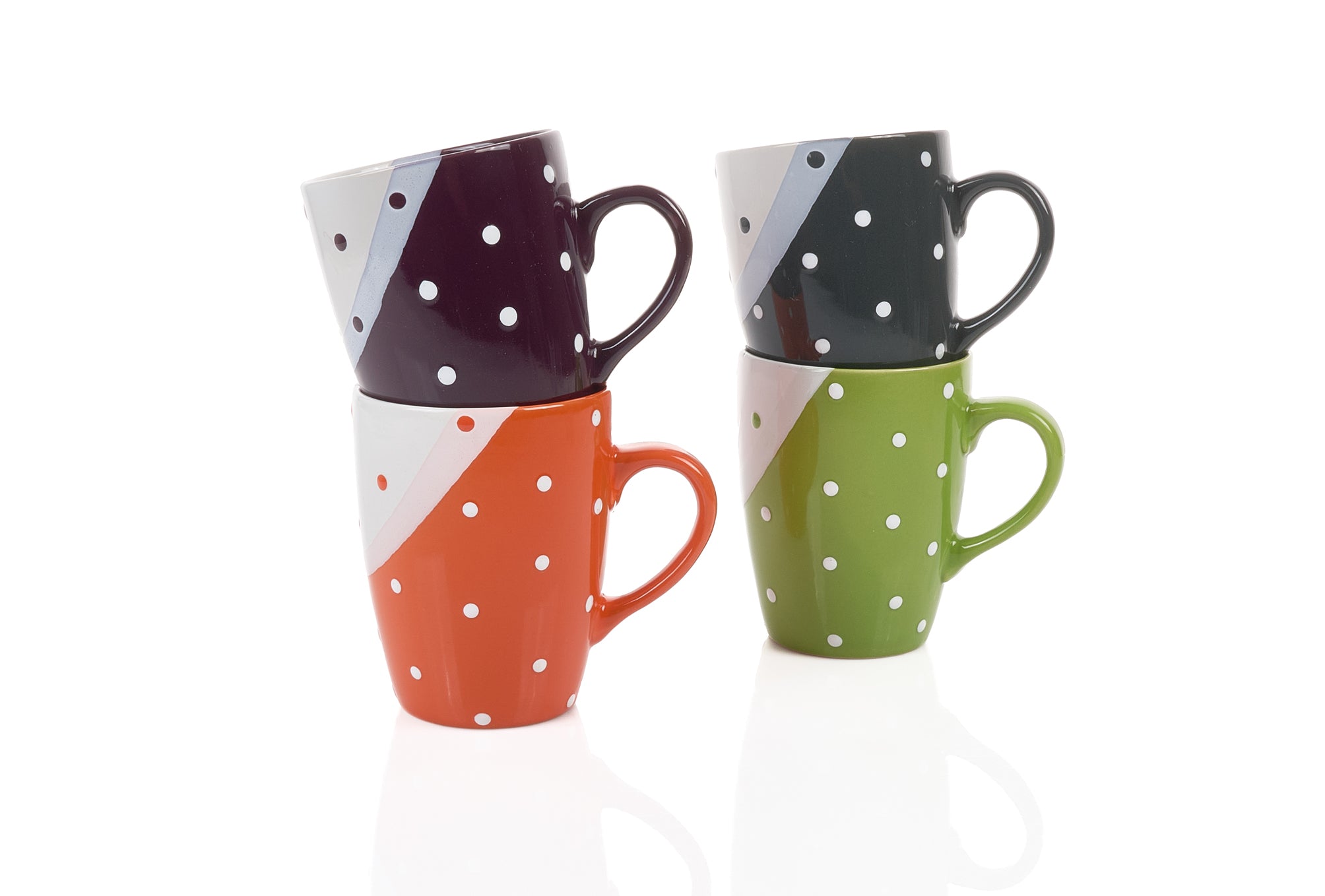 Happy-Dots Becher-Set 4 Farben