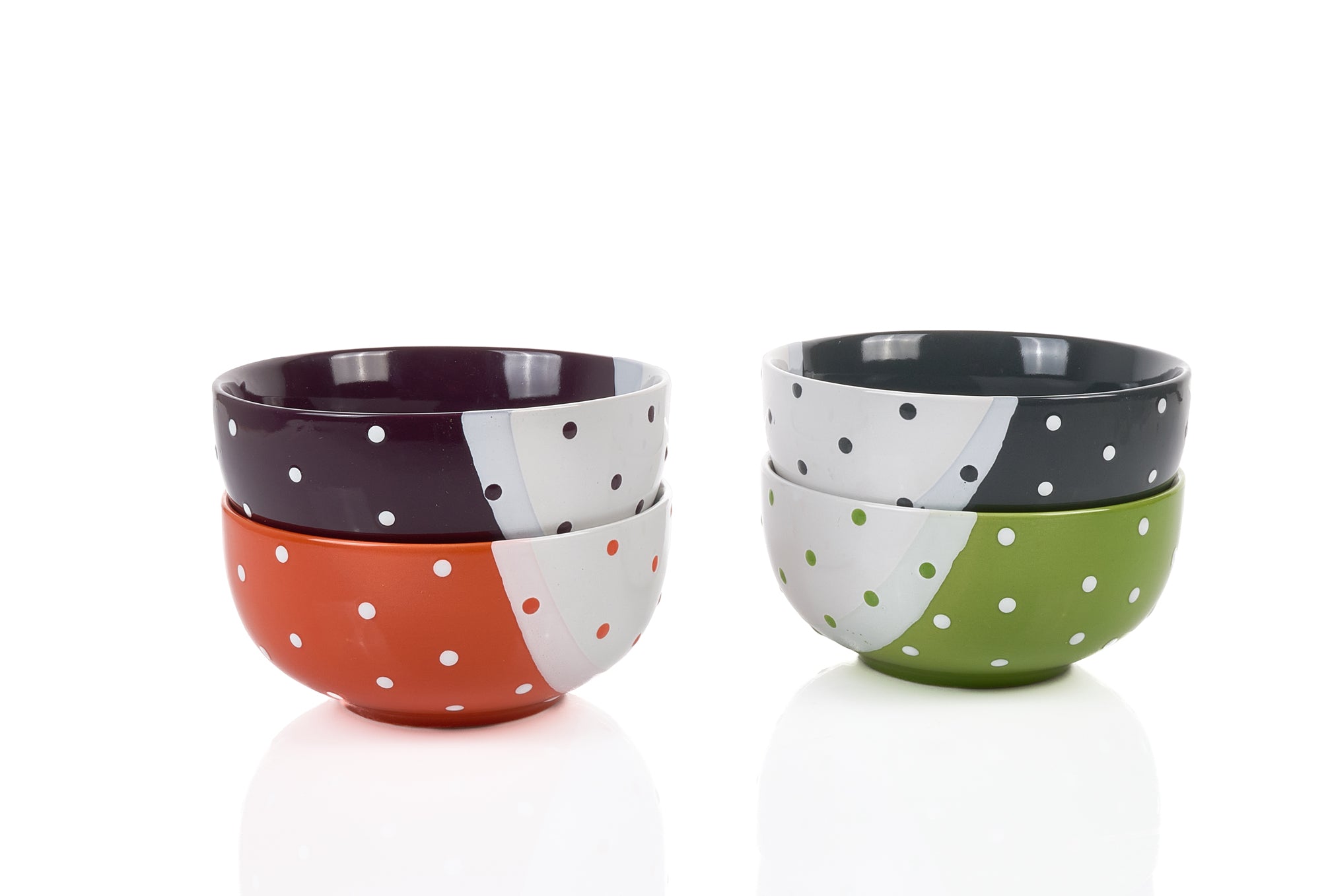 Happy-Dots Schalen-Set 4 Farben