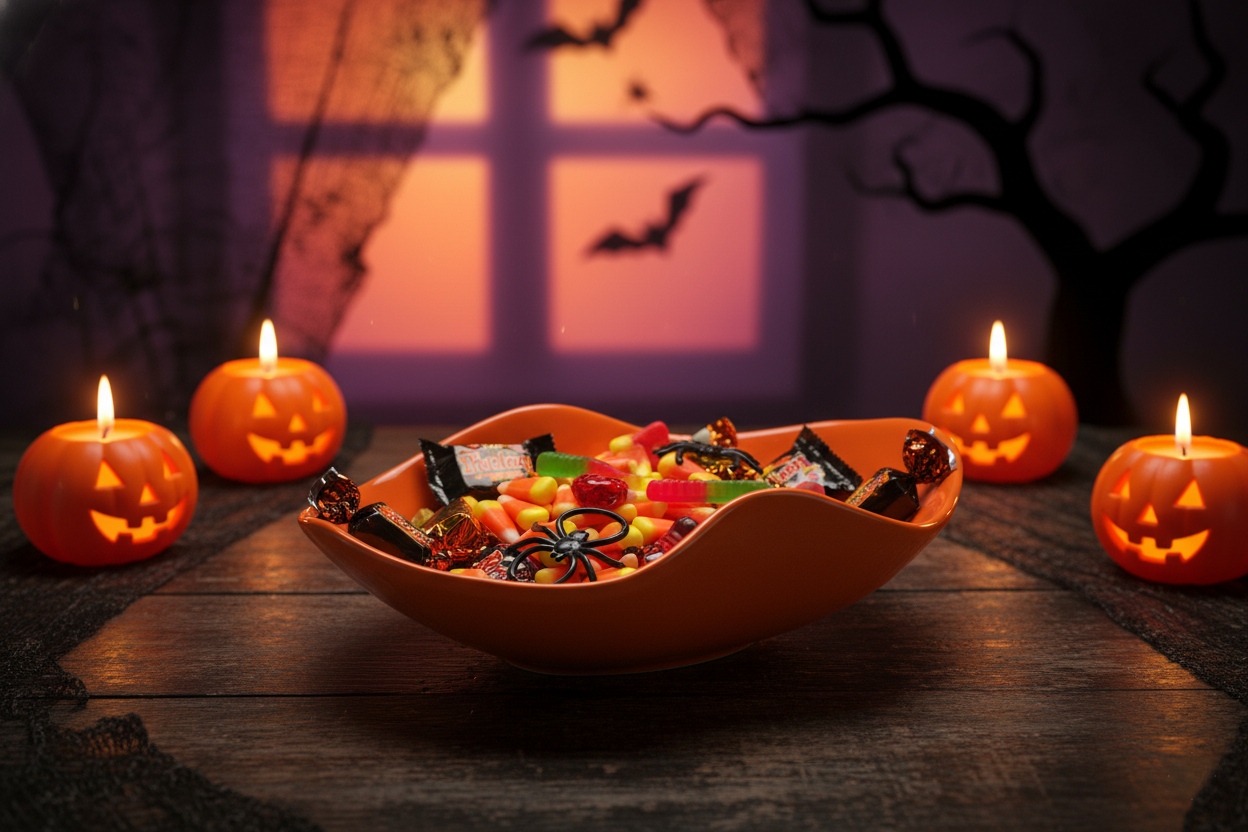 Schale geschwungen 27cm Orange