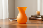 Vase orange 18cm