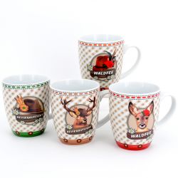 m3) WEIDMANN - Kaffeebecher-Set 4-teilig