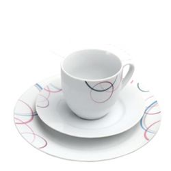 a) PASTELLO - Kaffeeservice 18-teilig fr 6 Personen