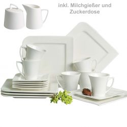 a1) FANTASTIC - Kaffeeservice 20-teilig fr 6 Personen