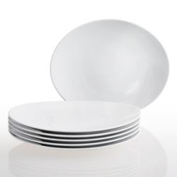 i6) Grillteller-Set oval 30,5cm 6-teilig