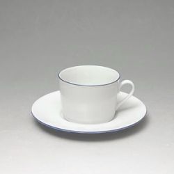 e) HEIKE BLAURAND - Kaffeetasse mit Untertasse