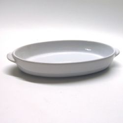 ALERIO - Auflaufform oval 29,5 x 18,5 x 5 cm, Feinsteinzeug